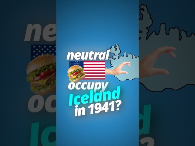 Почему нейтральная Америка оккупировала Исландию в 1941 году?