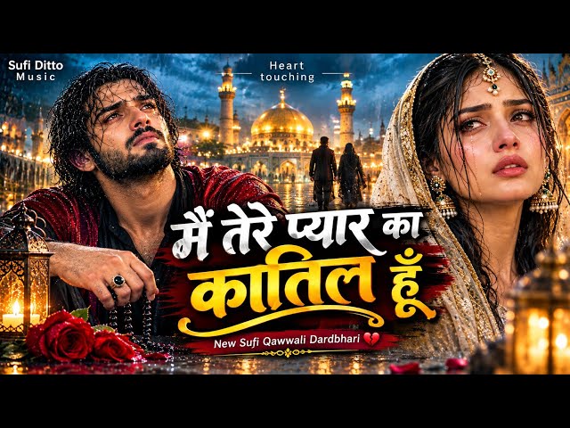 Main Tere Pyaar Ka Qatil Hoon 💔 | Soulful Sufi #Qawwli | Hot #Sad Song | Heart touching