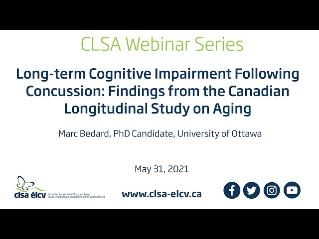 Long-term Cognitive Impairment Following Concussion: Findings from the CLSA