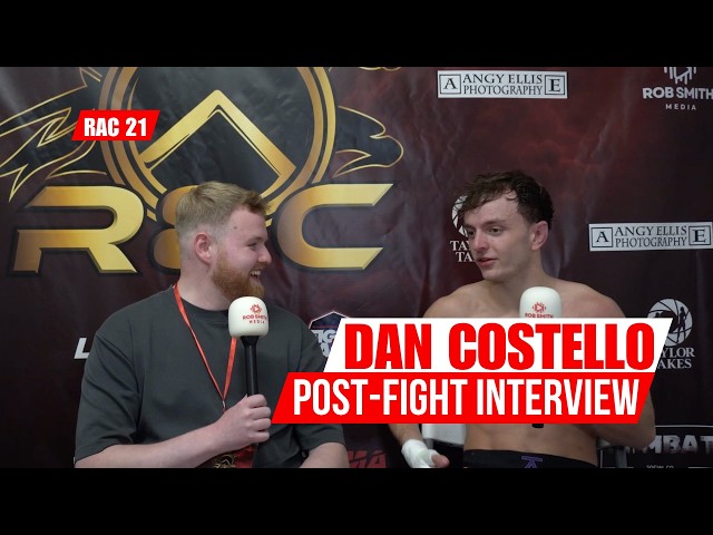 Rise & Conquer 21 Post-Fight Interview: Dan Costello Discusses his Viral One Punch Knockout