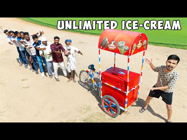 Unlimited Ice Cream Eating Challenge - NO TIME LIMIT