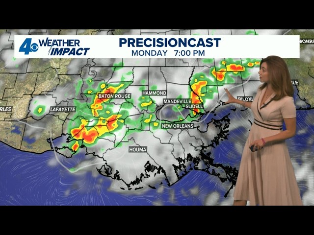 New Orleans Weather: Hot, humid conditions, cold front to come later in the week