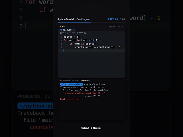 Python Tutorial, Part 9: One Program.