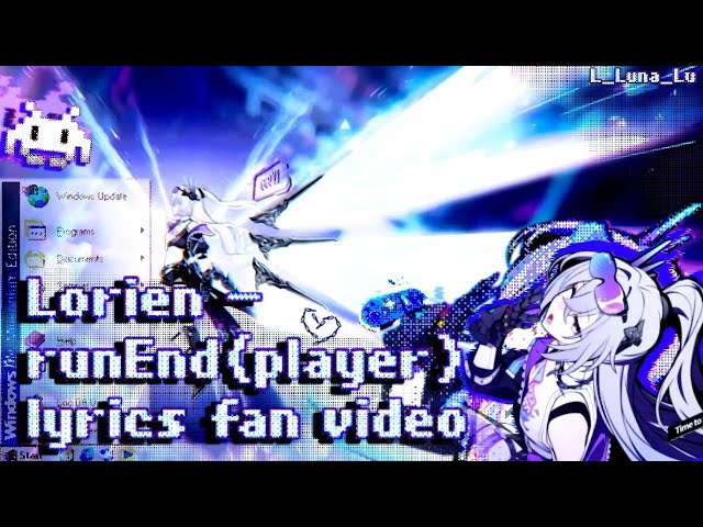 🩵 ☾ Silver Wolf fan song by Lorien -  runEnd(player), fan lyrics video 👾 