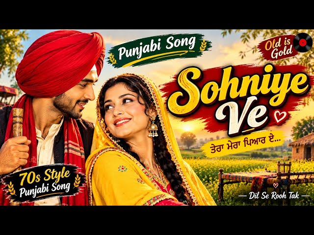 Sohniye Ve | 70s Style Punjabi Song | Old Is Gold Punjabi Love Melody | Evergreen Romantic Song