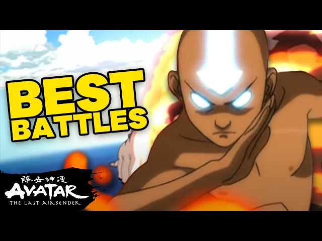 Top 10 ATLA Fight Scenes 💥 | Avatar: The Last Airbender