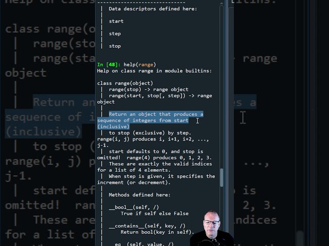 Python Data & More Let's Look At Range Function Pt 1 In Python