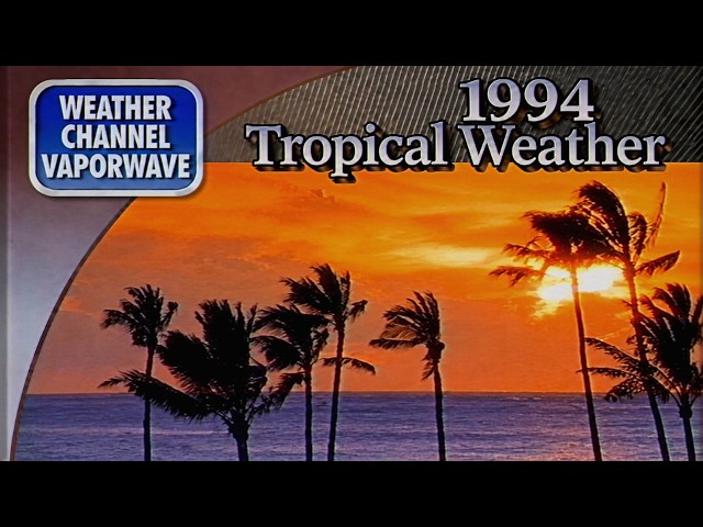 TROPICAL WEATHER CHANNEL 1994 // Vaporwave VHS Nostalgia Mix