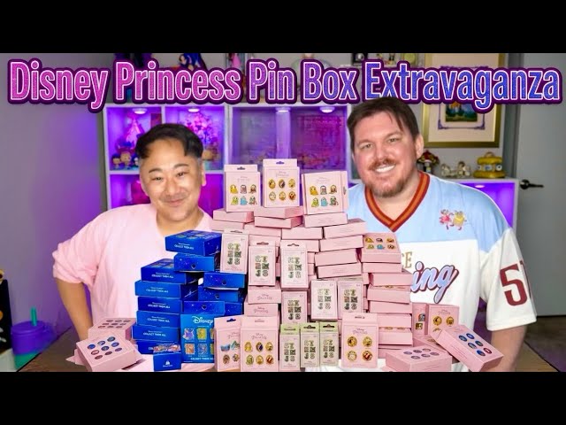 A Long but Fun Disney Princess Mega Pin Unboxing