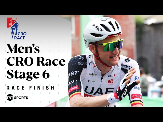 RIGHT TO THE LINE! 👀 | 2026 Men's Stage 6 CRO Race Final KM's | TNT Sports Cycling