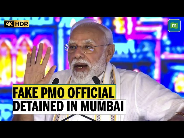 Mumbai PM Modi Event Security Scare: Fake PMO Official Detained, Gun Recovered