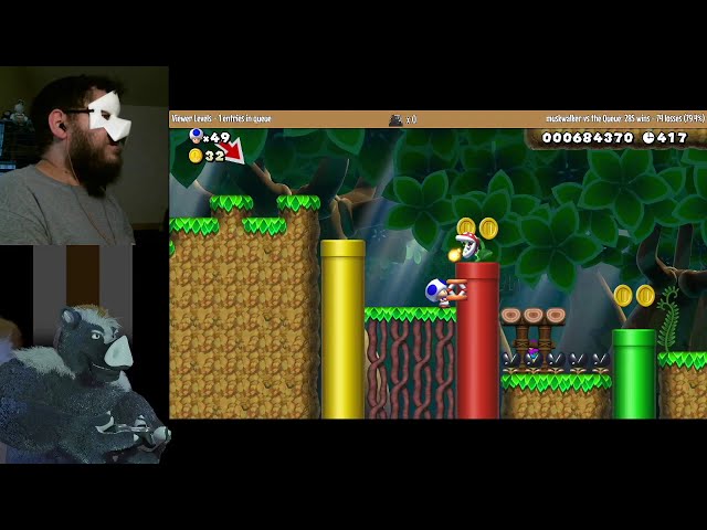 Super Dimensio~ World - World 5, part 1 (SMM2 streams #136)