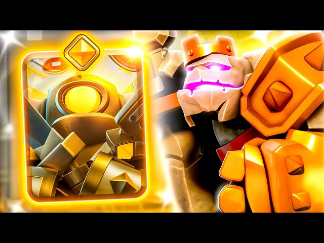 TOP LADDER with the BEST GOLEM DECK 🔥 INSANE GOLEM GAMEPLAY!