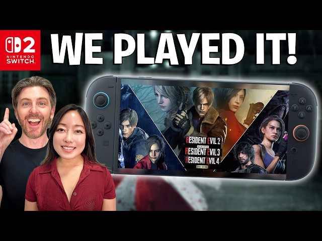 We Played Resident Evil 2, 3 and 4 on Switch 2 - Our Gameplay and Impressions