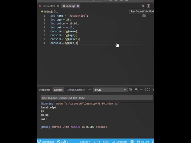 JavaScript   Understanding Strings Properly