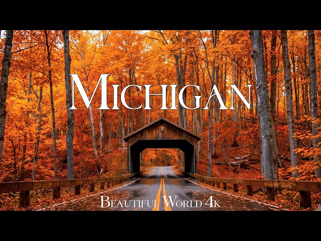 Michigan 4K 🍂 Autumn in the Great Lakes State 🍂 Pictured Rocks and Tahquamenon Falls
