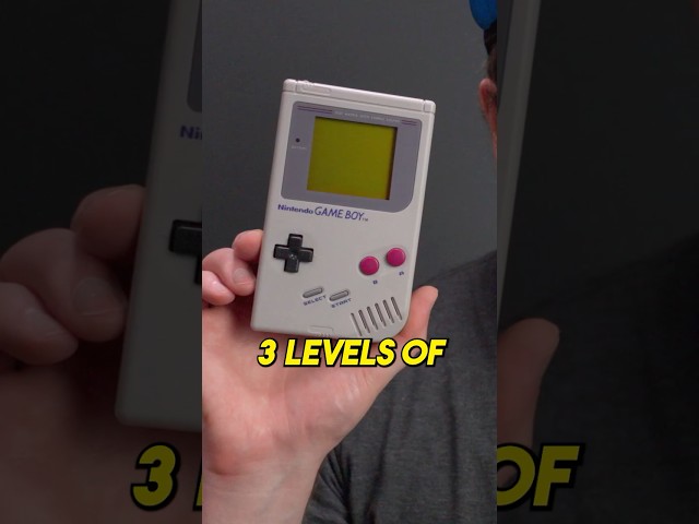 Three Levels of Game Boy Programming  #retrogaming #gameboy #nintendo #programming