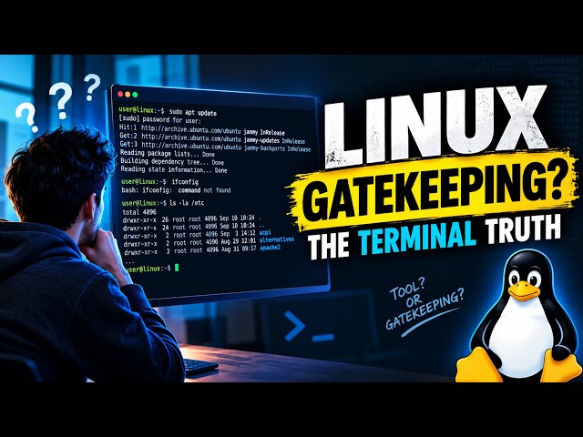 Is the Linux Terminal Just Gatekeeping The Truth About Linux Command Line Culture