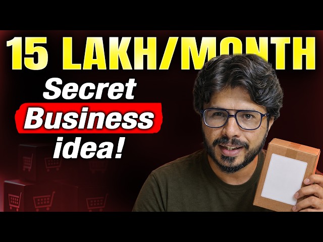 Earn ₹15 Lakh/Month - Secret Ecommerce Business Idea (Steal This) | Decoded By Nitin Bajaj