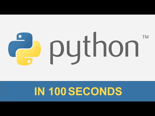 Python In 100 Seconds