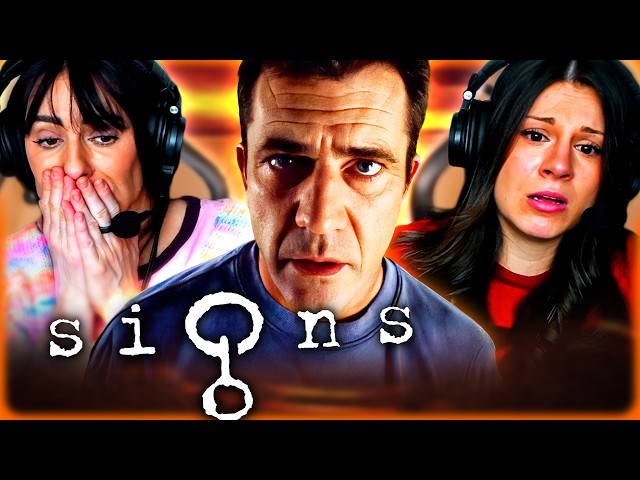 SIGNS (2002) REACTION - That Brazil Birthday Footage Absolutely SCREAMED TERROR Into Us! - REVIEW