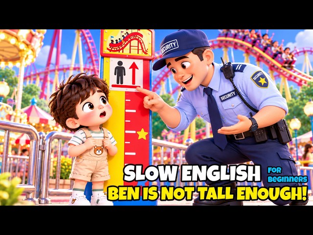 Ben Was Banned From the Park… Then He Had This CRAZY Idea! 😱🚫🎡 | Slow English