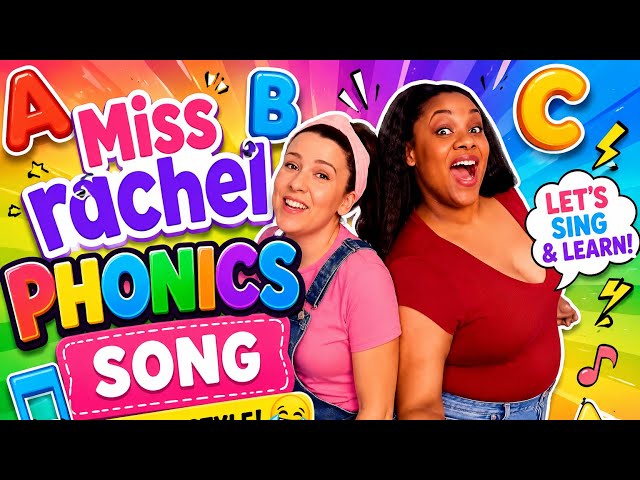     🎉 Kids’ Favorite! Miss Rachel Funny Phonics Song | ABC Learning #rachel #usa 