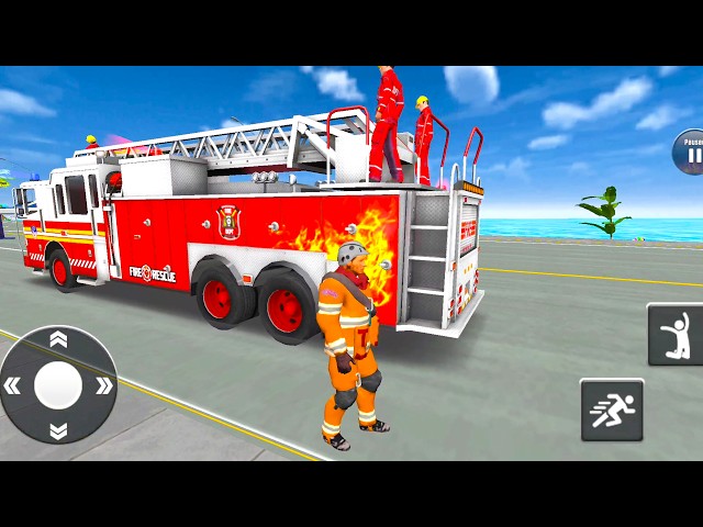 Extreme Emergency Missions in Fire Rescue Truck Simulator 3D