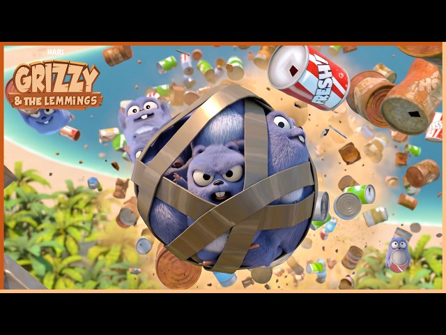 Lost Object | Grizzy & the Lemmings | 35' Compilation | 🐻🐹 Nostalgic Cartoon