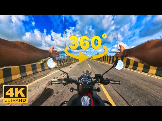 Classic 350 Highway Ride [4K 360° VR Video]