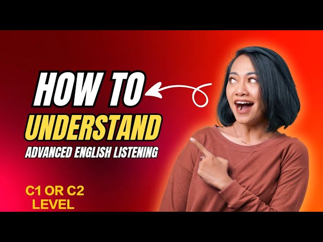 How to Understand Fast English | Advanced Listening Practice for English Learners