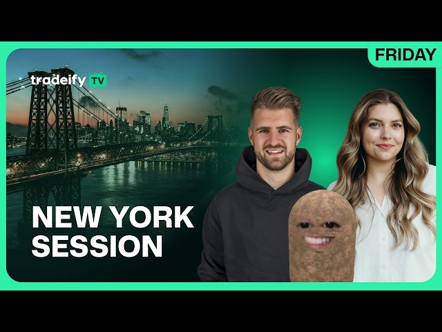 NEW YORK SESSION LIVE! | Tradeify TV | FRIDAY 9/11/26