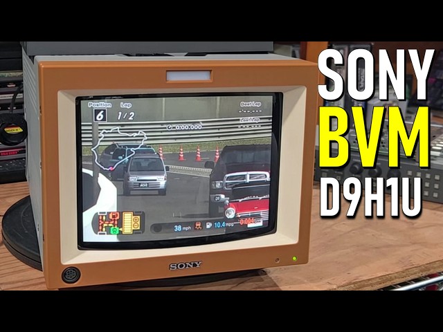 Testing & Configuring Sony's Smallest Multiformat CRT- The Sony BVM D9H1U