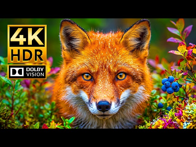 BEST Animals on Earth Display Test in 4K Dolby Vision HDR 120fps for 4K • 8K Video Ultra HD TVs