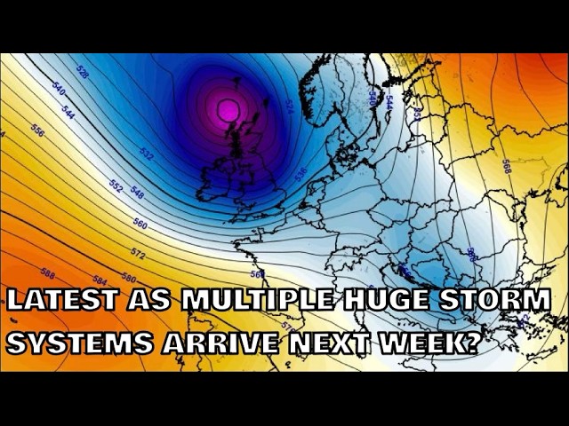 Latest as Multiple Huge Storm Systems Arrive Next Week? 18th October 2026