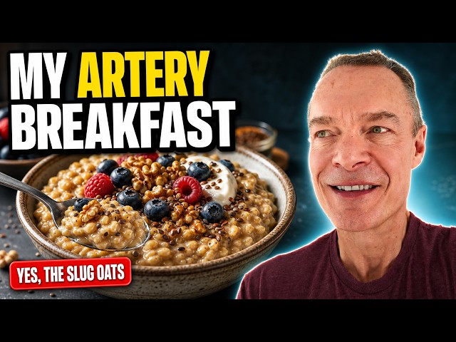 My Oat Groat Breakfast for Better Arteries (What I Actually Eat)