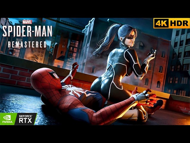 Spider-Man & Black Cat: Every Amazing Moment in Spider-Man Remastered! 🕷️🐈‍⬛🔥 | XZ JOKERA