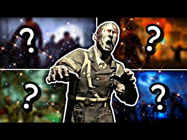 I Attempted 4 CLASSIC COD Zombies Challenges..