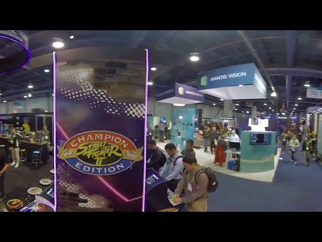 Walk around #CES2019 Tech East LVCC, Central and South Halls in 360 with the Insta360 One X
