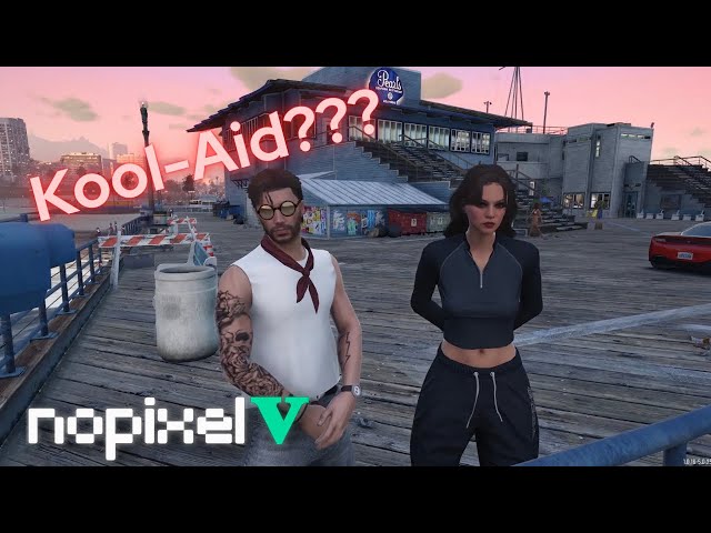 Queenie & Flash catch up and talk Faceless Conspiracies and Kool-Aid | NoPixel V