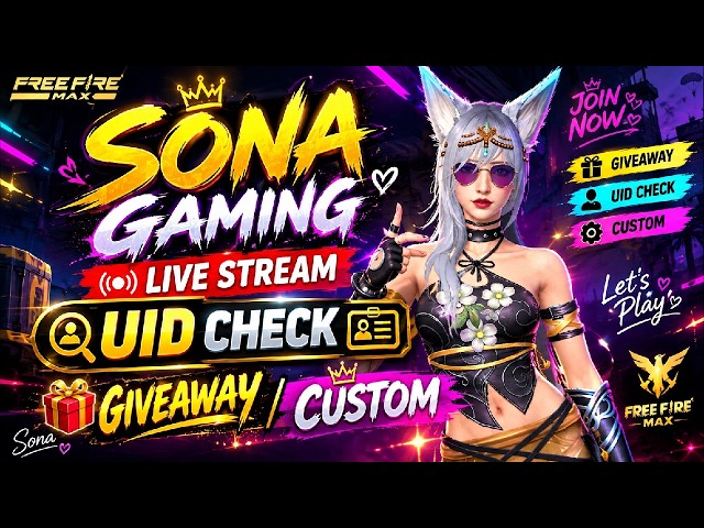 Sona Gaming giveaway uid Check Live Stream video..🔴🎮#livestream#viral#shortsfeed#youtubeshorts#..