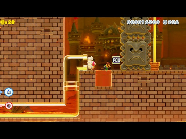 Luigi is such a comedian LOL [Super Mario Maker 2 Multiplayer Versus]