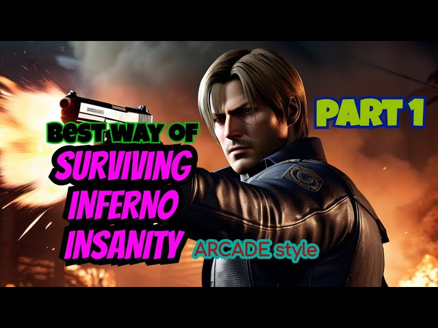 Resident Evil 4 - INFERNO Insanity v1.7.1 challenge - part 1