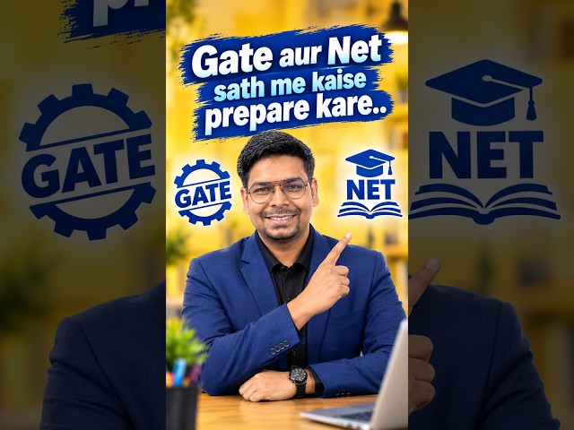 Gate aur Net sath me kaise prepare kare..| Dr. Virendra Singh | #csirnet  #gate #lifescience