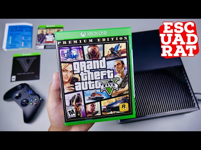 GTA 5 Premium Edition Россия, распаковка и геймплей Xbox One (карта Los Santos + GTA 5 Online) GTA V