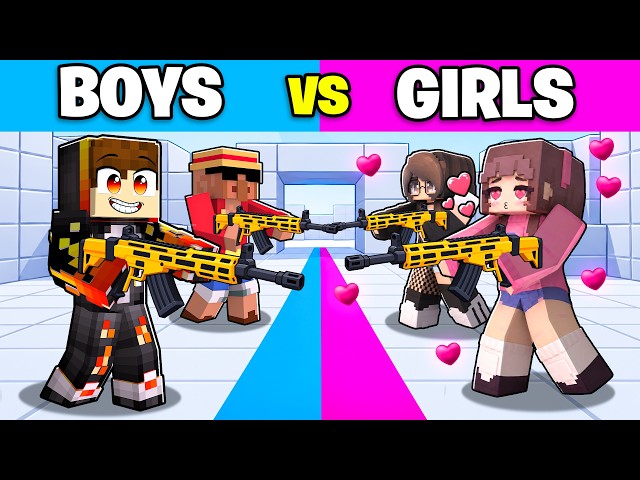 BOYS vs GIRLS Challenge in RIVALS Roblox!