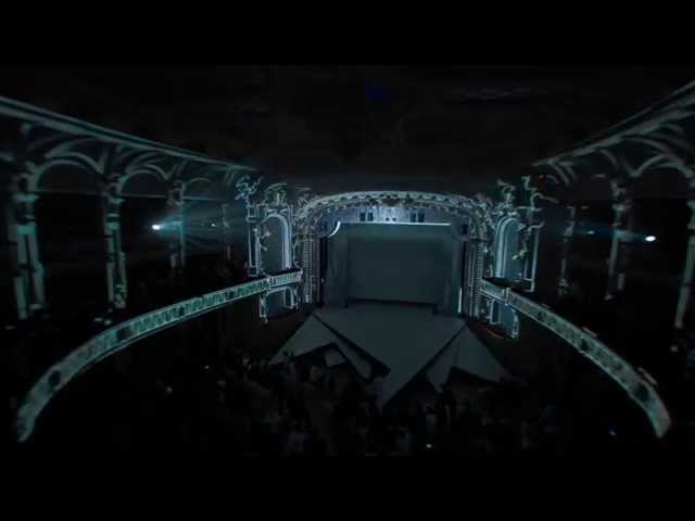 Frozen flowers, 360° Mapping Projection, IFF Karlovy Vary 2015