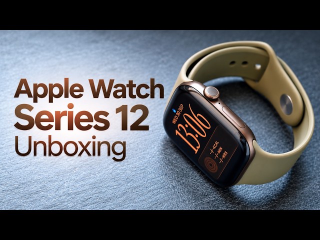 Apple Watch Series 12 Dark Bronze - Unboxing & Review