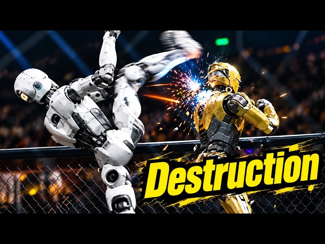 Robots Destroy Each Other for $1M At China's Second MMA Robot URKL Combat League