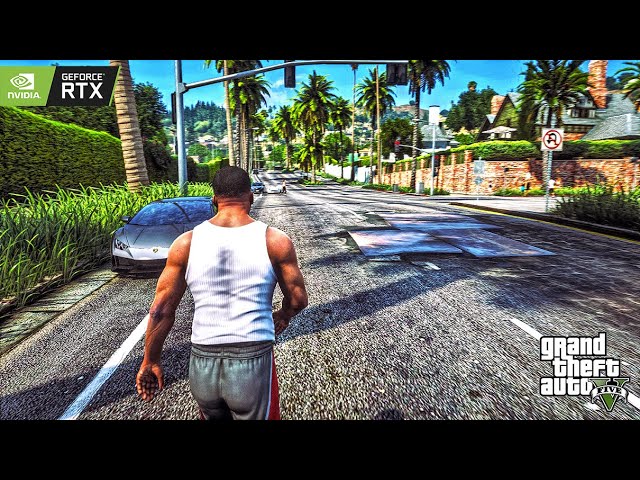 GRAND THEFT AUTO 5 | NEXT-GEN ULTRA REALISTIC GRAPHICS MOD | WALKTHROUGH PART 46 [4K HDR]